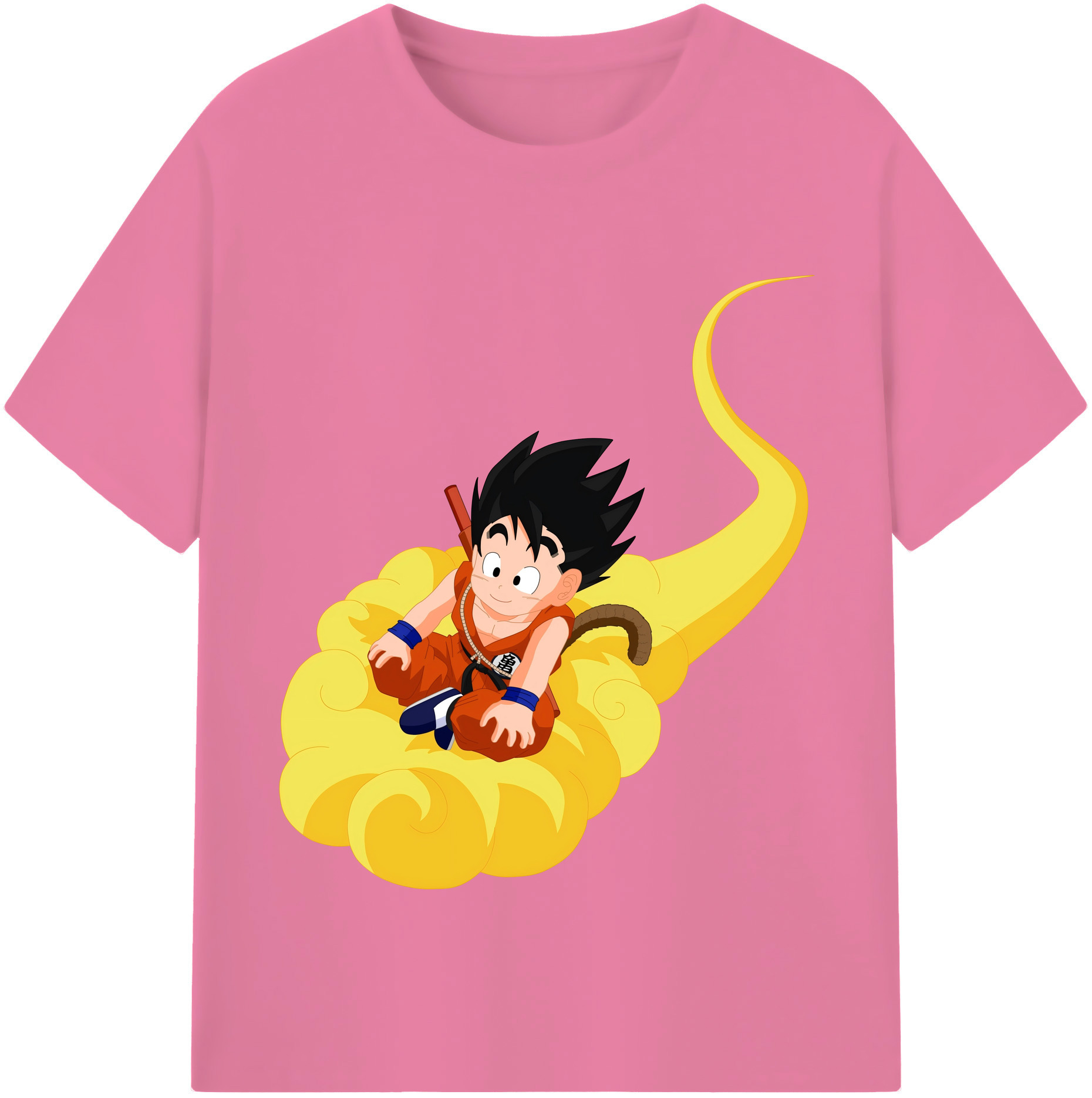 （画像用） ドラゴンボール 孫悟空（そん ごくう）Son Goku カカロット DRAGON BALL Kakarotto 綿100％半袖Tシャツ（フロントプリント）